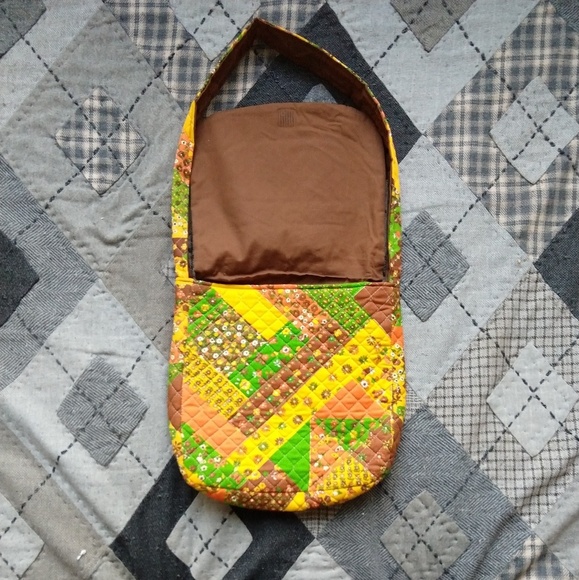 Vintage Handmade Quilted Shoulder Bag - Picture 4 of 6